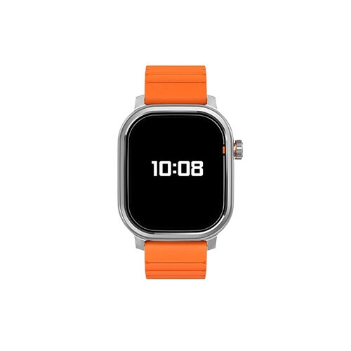 KOSPET Pulse 1.96 Inch AMOLED Display Smartwatch (Icy Silver) - 2