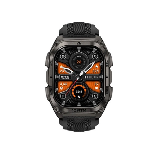 KOSPET TANK M4 1.96 Inch AMOLED Display Smartwatch (Black) - 1