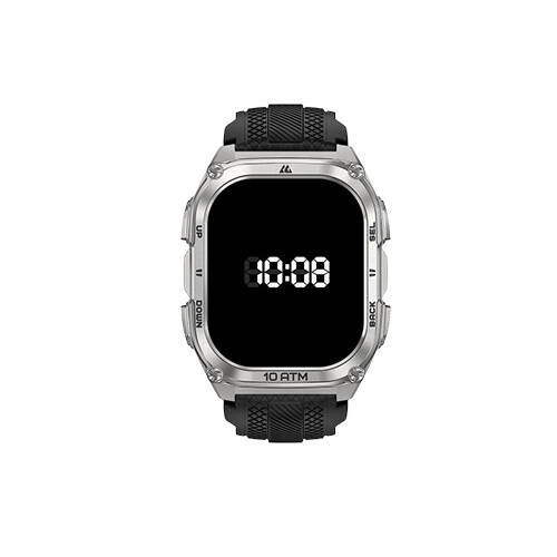 KOSPET TANK M4 1.96 Inch AMOLED Display Smartwatch (Silver) - 2