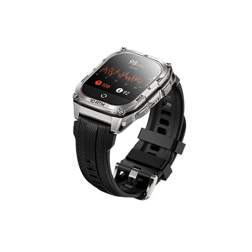 KOSPET TANK M4 1.96 Inch AMOLED Display Smartwatch (Silver) - 4
