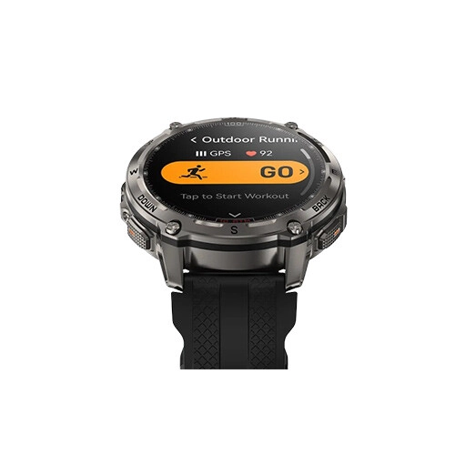 KOSPET TANK T4 1.43 Inch AMOLED Smartwatch (Black) - 3