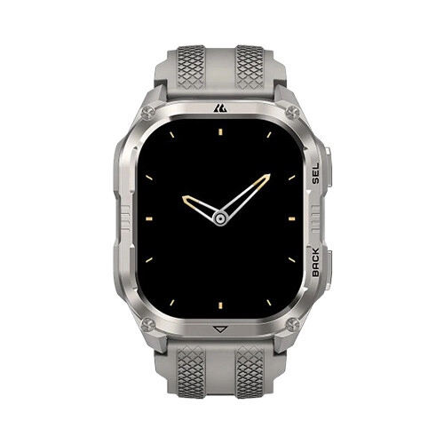 KOSPET Pulse 2 1.96 Inch Amoled Smartwatch (Silver) - 2