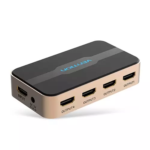 Vention ACCG0 1 In 4 Out HDMI Splitter