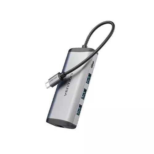 Vention TGDHB 5 in 1 Type-C to USB3.0 Gigabit PD Hub