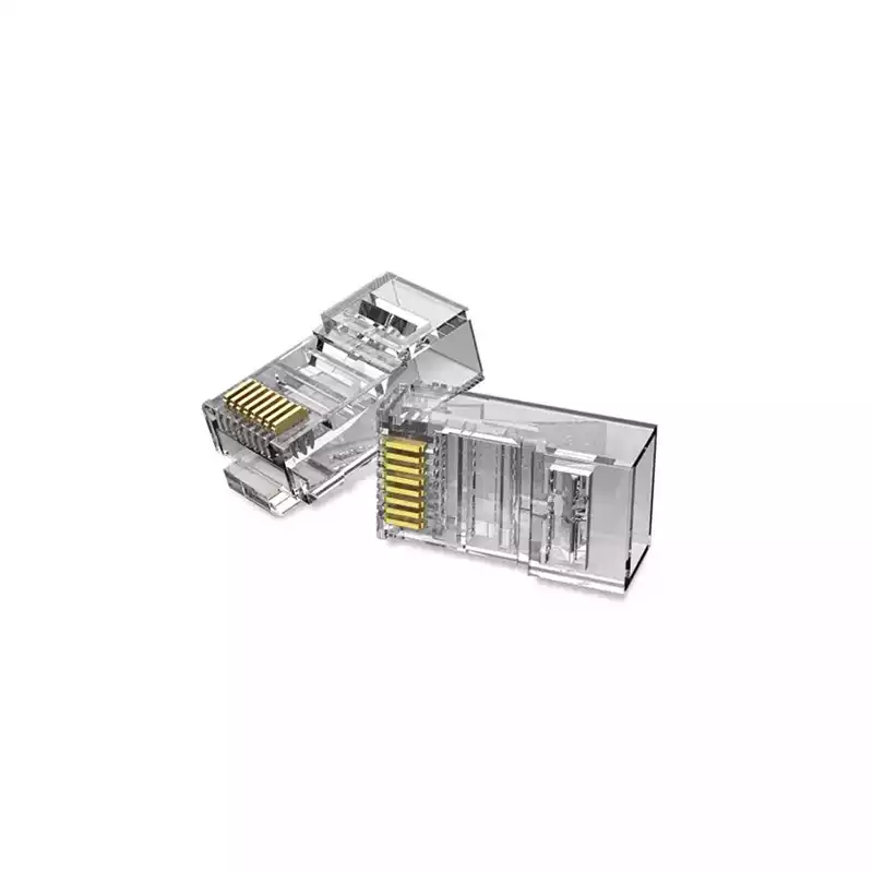 VENTION IDDR0-100 CAT6 UTP RJ45 MODULAR PLUG TRANSPARENT