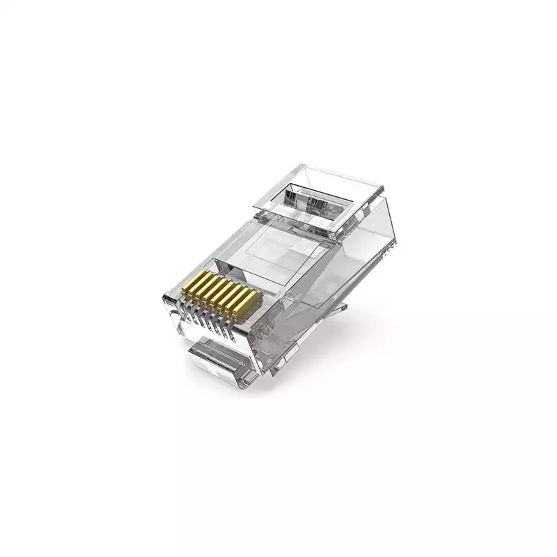 VENTION IDDR0-50 CAT6 UTP RJ45 MODULAR PLUG TRANSPARENT