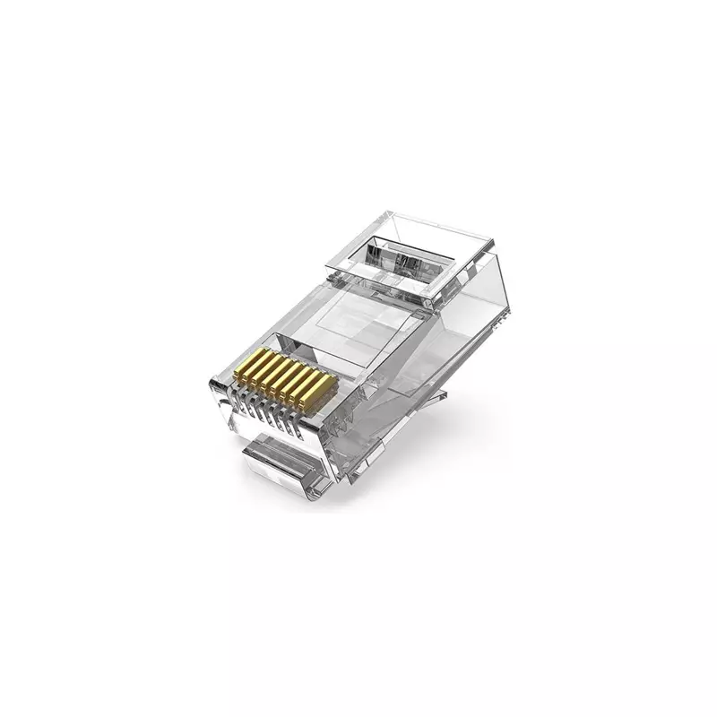 VENTION IDDR0-50 CAT6 UTP RJ45 MODULAR PLUG TRANSPARENT