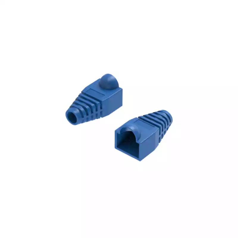 VENTION IOCL0-50 RJ45 BLUE PVC STYLE 50 PACK STRAIN RELIEF BOOTS