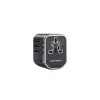Vention FJCB0 3-Port USB 20W Universal Travel Adapter-1