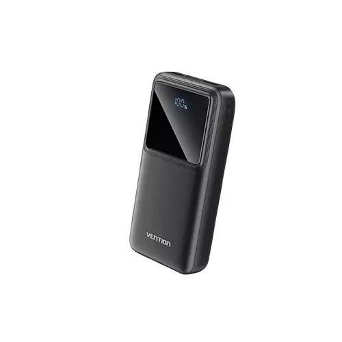 Vention FHLB0 22.5W LED Digital Display 20000mAh Power Bank (Black)