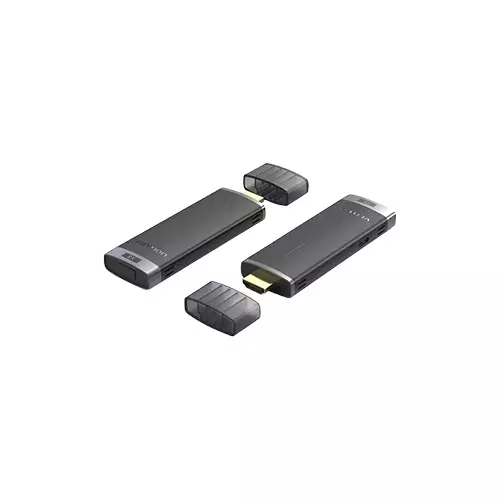 Vention ADCB0 HDMI Male to Male Wireless Transmitter and Receiver (Black) - 0