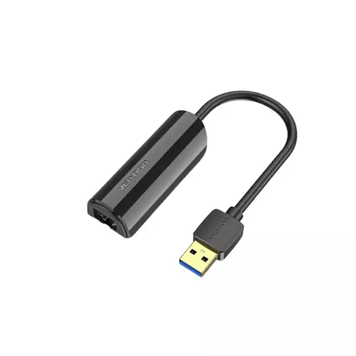 Vention CEHBB 0.15 Meter Cable USB Male to LAN Female Black Converter - 0