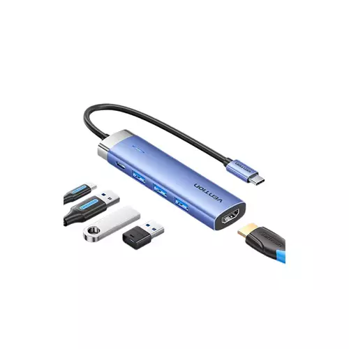 Vention TGESB 5-in-1 Type-c Multifunctional Docking Station-1