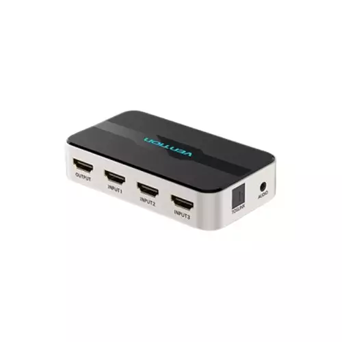VENTION AFJH0 3-in-1 Out 4K HDMI Switcher With Audio Separation