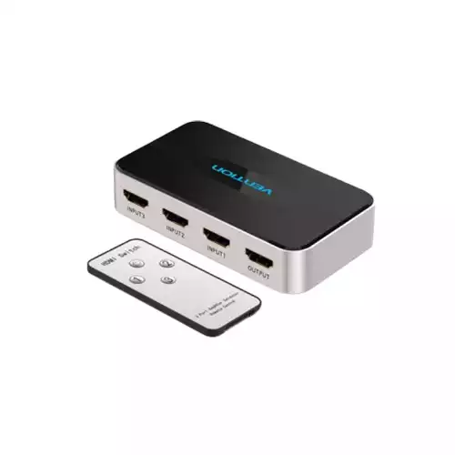 VENTION AFFH0 3 In 1 Out 4K HDMI Switcher (Gray)