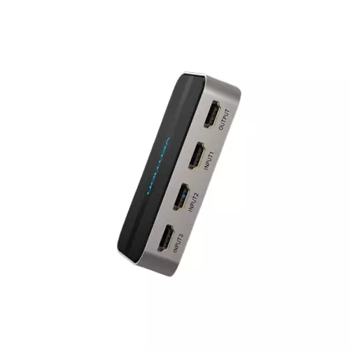 VENTION AFFH0 3 In 1 Out 4K HDMI Switcher (Gray)-2