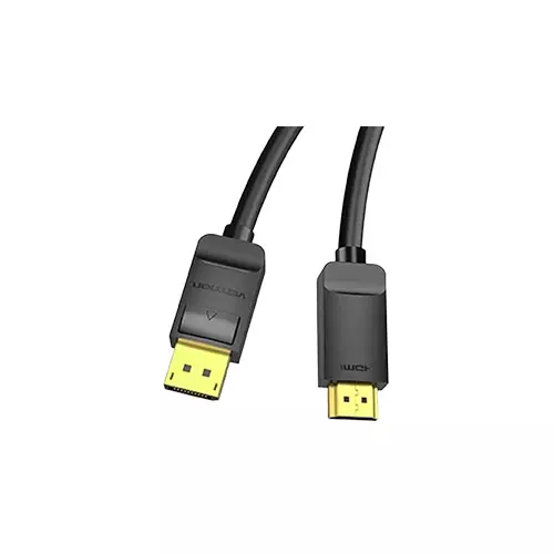 VENTION HADBG 1.5M DP to HDMI Black Cable-gallery-1