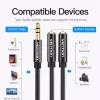 VENTION BBSBY 3.5mm Male to Female Stereo Splitter Cable Adapter-2