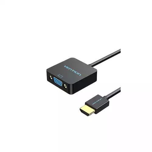 Vention ACPBB 0.15 Meter HDMI Male to VGA Female Black Converter