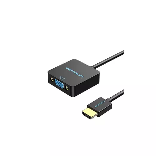 Vention ACPBB 0.15 Meter HDMI Male to VGA Female Black Converter