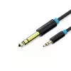 VENTION BABBI 6.5mm Male to 3.5mm Male Audio Cable 3M Black-1