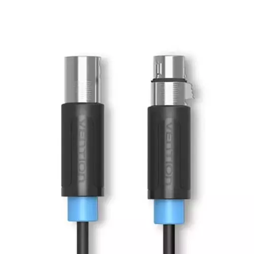 VENTION BBFBL XLR Audio Extension Cable 10M Black - 1