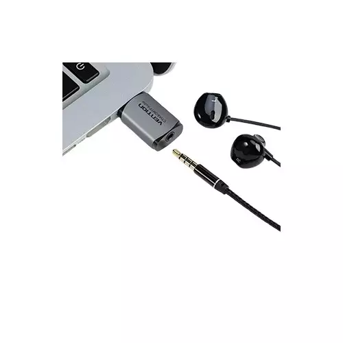 VENTION CDLH0 USB to 3.5mm External Sound Card - 1
