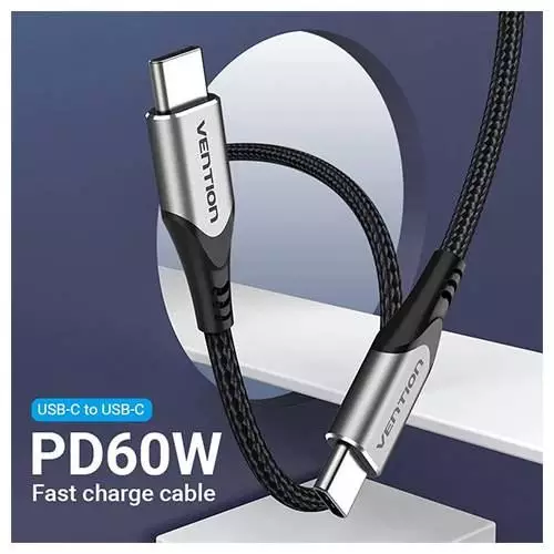 VENTION TADHF Type-C to Type-C USB 2.0 Cable - 1M - 1