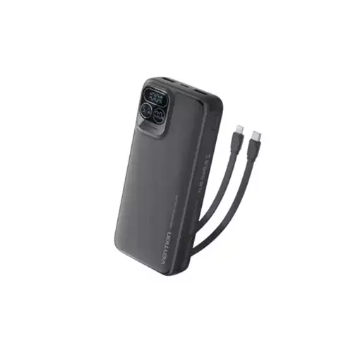 Vention I13BB-V2 22.5W LED Digital Display 10000mAh Power Bank (Black)