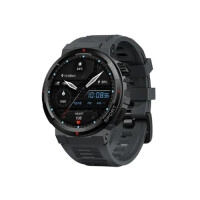 Zeblaze ARES 3 Plus 1.43-inch HD AMOLED Bluetooth Calling Smart Watch (Lava Black)