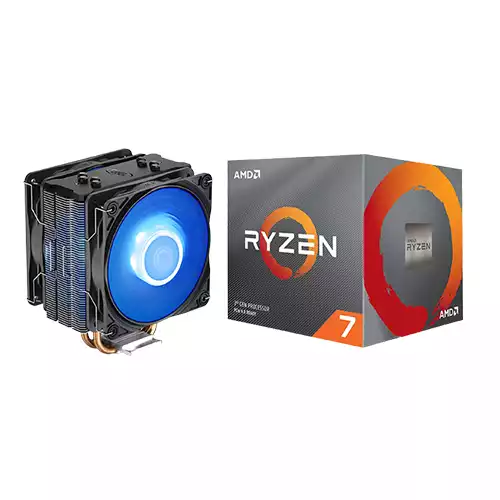 AMD RYZEN 7 3700X PROCESSOR WITH DEEPCOOL GAMMAXX 400 Pro CPU COOLER