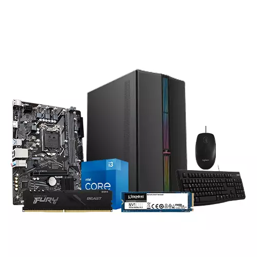 INTEL CORE I3 10TH GEN GIGABYTE H470M K 8GB RAM 250GB NVME CORPORATE PC