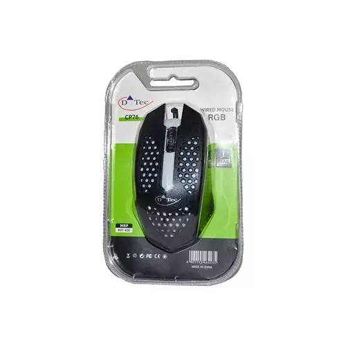 D-Tec CP76 RGB Wired Optical Mouse-4