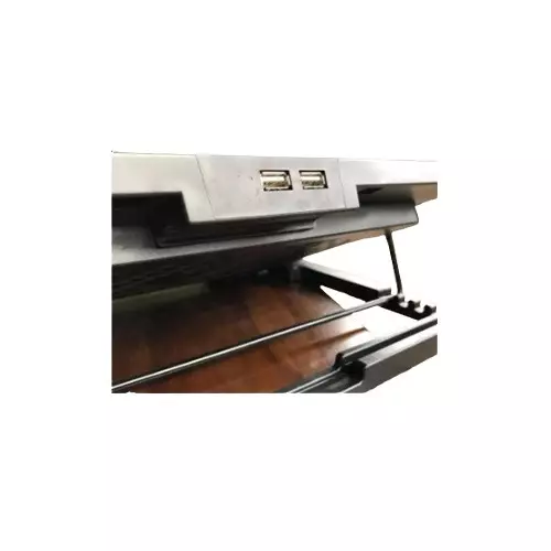 TCLP-99/N-99 USB Adjustable Laptop Cooler Cooling Pad with Double Fans-gallery-1