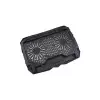 K2 TCLP88 USB Type-A Adjustable 15-Inch Laptop Cooler Cooling Pad with Double Fans-2