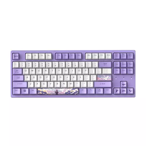 Dareu A87 Dream Tenkeyless Mechanical Keyboard (Purple)