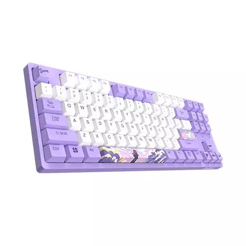 Dareu A87 Dream Tenkeyless Mechanical Keyboard (Purple)-gallery-2