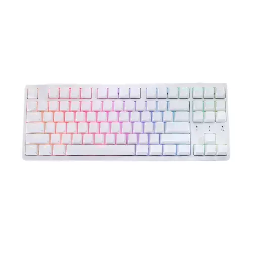 Dareu A87 V2 Wireless Hotswappable Mechanical Keyboard (White)-2