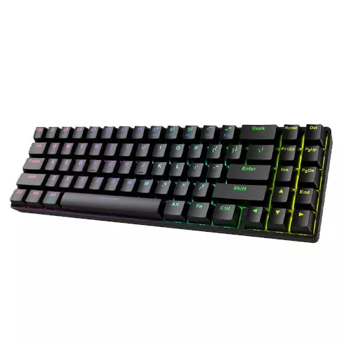 DAREU EK871 GTR HOTSWAPPABLE WIRELESS MECHANICAL KEYBOARD (BLUE SWITCH)-gallery-2