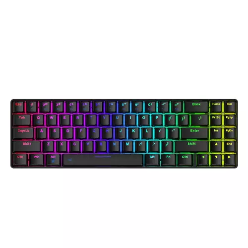 DAREU EK871 GTR HOTSWAPPABLE WIRELESS MECHANICAL KEYBOARD (BROWN SWITCH)