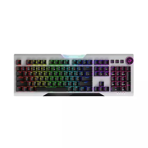 DAREU EK925 II RGB HOTSWAPPABLE MECHANICAL WIRED GAMING KEYBOARD WITH KNOB (BROWN SWITCH)