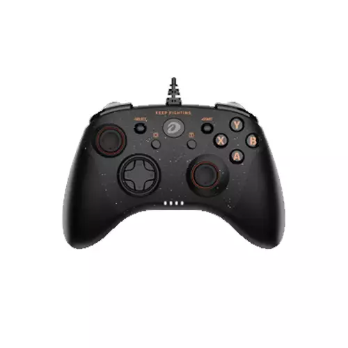 DAREU H101 WIRED GAMEPAD 360° JOYSTICK CONTROLLER BLACK