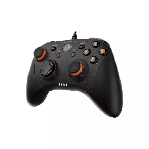 DAREU H101 WIRED GAMEPAD 360° JOYSTICK CONTROLLER BLACK - 0