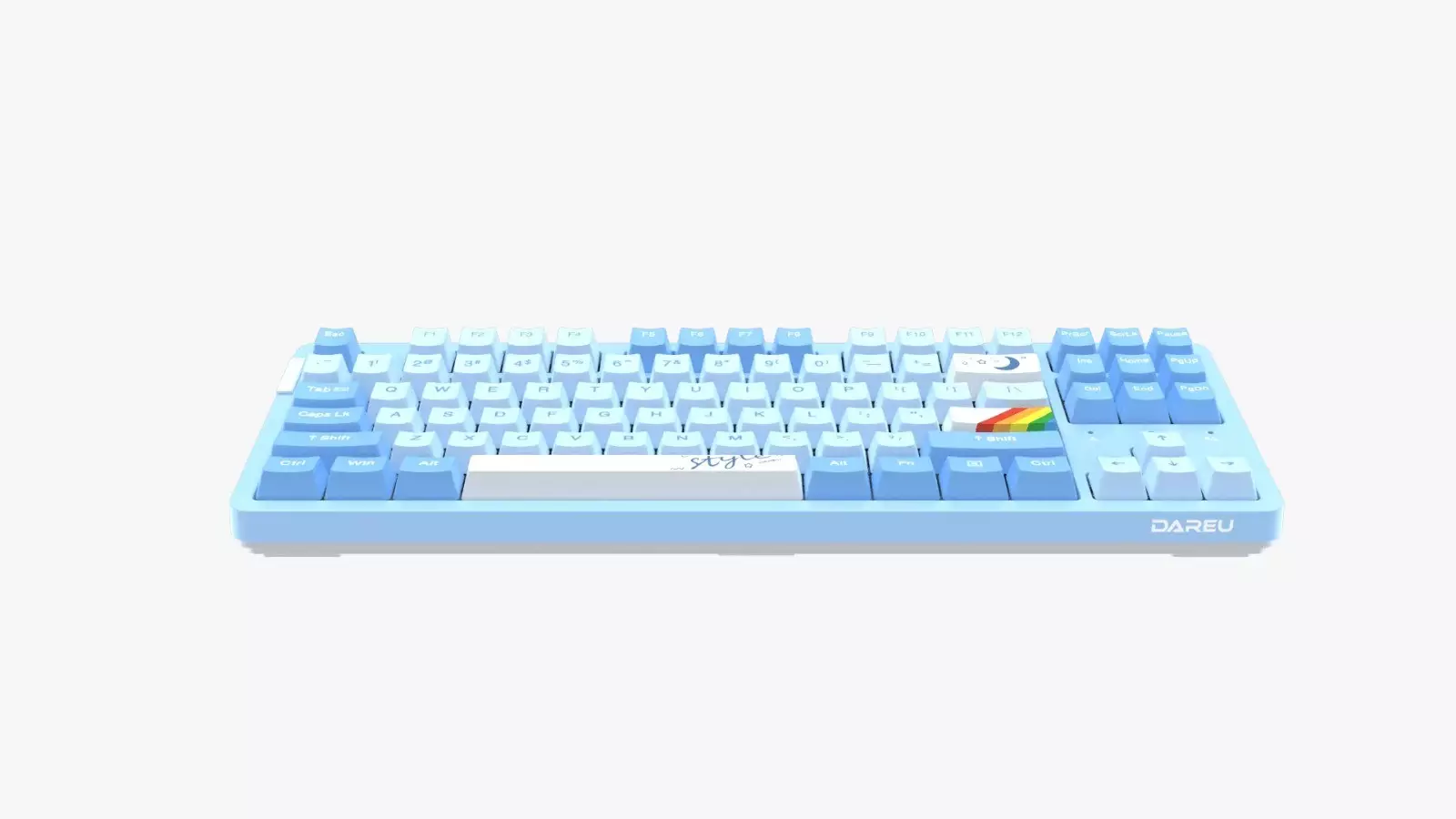 DAREU A87X PRO MECHANICAL GAMING KEYBOARD BLACK-GOLD-SKY BLUE-gallery-4