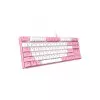 Dareu EK87 Mechanical Gaming Keyboard - Pink (Red Switch)-1