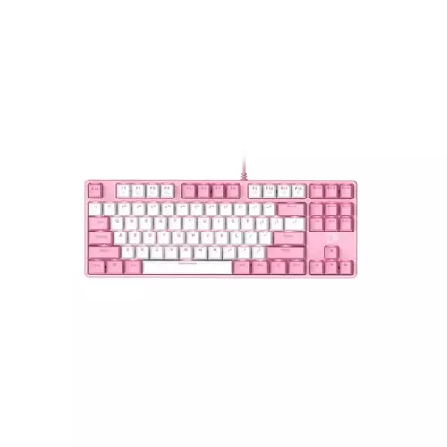 Dareu EK87 Mechanical Gaming Keyboard - Pink (Blue Switch)