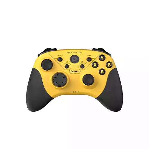 DAREU H101X Wired + Bluetooth DUAL MODE GAMEPAD (YELLOW)