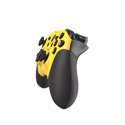 DAREU H101X Wired + Bluetooth DUAL MODE GAMEPAD (YELLOW)-gallery-1