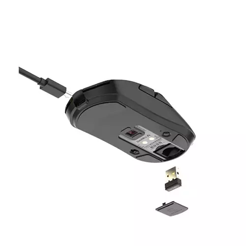 DAREU A950 BLACK TRI-MODE GAMING MOUSE WITH CHARGING DOCK-gallery-2