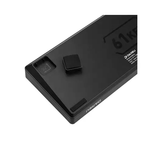 DAREU EK861S WIRED RGB GAMING KEYBOARD BLACK ON WHITE - 3